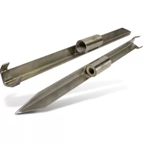 Black Cat Steel Rod Holder H: 0,85m - Bankstick