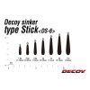 Decoy DS-6 Sinker Type Stick 3.5gr Drop Shot Lead 5pcs