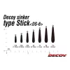Decoy DS-6 Sinker Type Stick 9,0gr Drop Shot Lead 3pcs