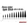 Decoy DS-6 Sinker Type Stick 14.0gr Drop Shot Lead 2pcs