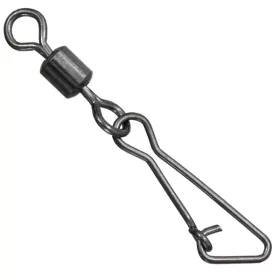 Bf Barrel Swivel with Hook Snap 1-Size 6Pcs/Pack