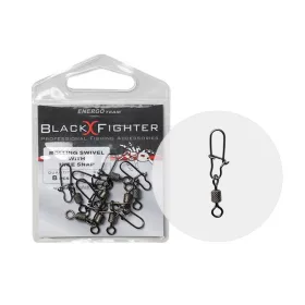 Bf Cylindrical Swivel with Nice Snap Size 10 8Pcs/Pack