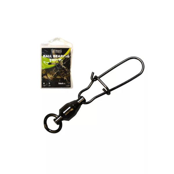 Wizard Ball Bearing Swivel With Nice Snap 10 Swivel 2pcs