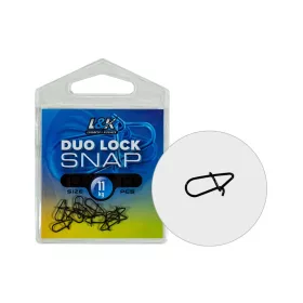 L&K Duo Lock Snap 000 - Spinning Swivel Snap