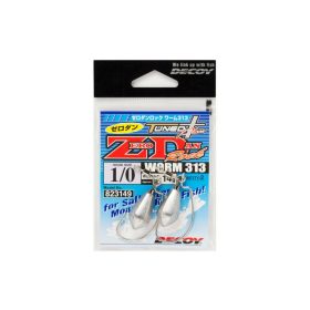   Decoy Worm 313 Zero-Dan Rock #2/0 18gr Weighted Offset Hook 2pcs