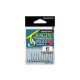 Decoy 31 Tracin Single #6 Eyed Barbed Single Predator Fishing Hook 10pcs