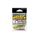 Decoy Worm 108 Body Guard HD #4 Eyed Barbed Single Predator Hook 5pcs