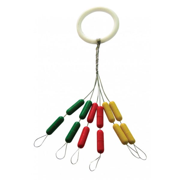 Nevis rubber stopper Colour L 8x2mm 12pcs