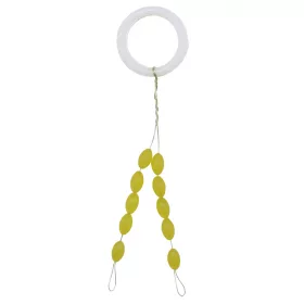 Nevis Yellow Silicone Rubber Stopper M 5x2.7mm 10pcs