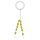 Nevis rubber stopper Yellow Silicone L 5,5x3mm 10pcs
