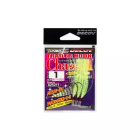 Decoy TH-3 Hook Chaser Chart #1/0 Trailer Hook 3pcs