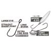 Decoy 32 Finesse Single #12 Eyed Barbed Single Predator Hook 10pcs