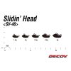 Decoy SV-46 Slidin Head 5.0gr Jig Head Lead 4pcs