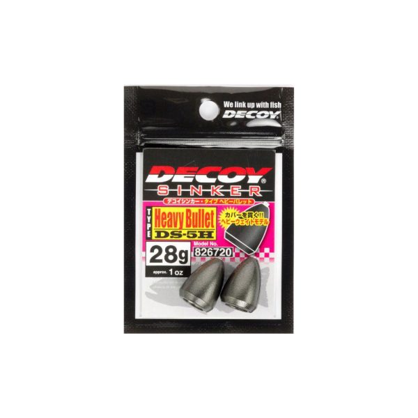 Decoy DS-5H Type Bullet Heavy 18gr Bullet Lead Weight 3pcs