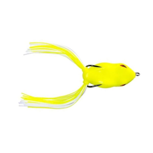 Wizard Wiggly Frog Frog Yellow 55mm