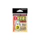Decoy R-10 Egg Ring Silver 3 75lb Split Ring 12pcs