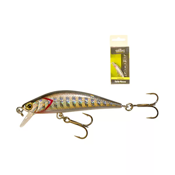 Wizard Rattle Minnow Sinking S 5cm 3.5gr Wobbler