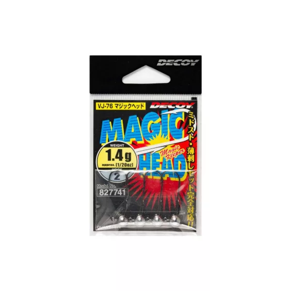 Decoy VJ-76 Magic Head #1 7.0gr Jig Head 3pcs