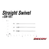 Decoy SN-10 Straight Swivel 4 Swivel 9pcs