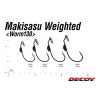 Decoy Worm 130 Makisasu #2 1.0gr Weighted Offset Hook 5pcs