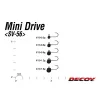 Decoy SV-56 Mini Drive #10 0.3gr Jig Head 5pcs