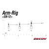 Decoy SN-12 #4 Snap #4 Arm Rig Swivel 3pcs