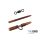Heavy-swivel lead montage THE END / 5pcs 