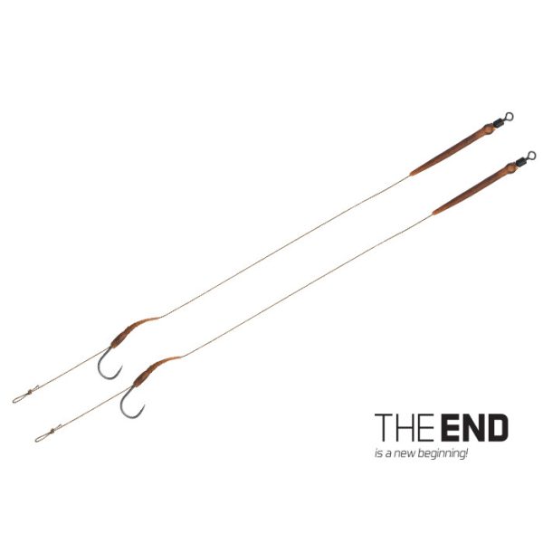 Delphin THE END Boilie rig / 2pcs 20cm/25lbs/#6