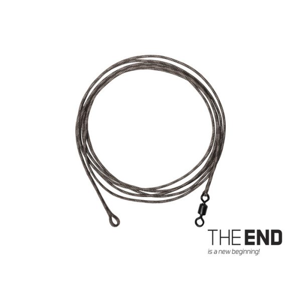 Delphin THE END Leadcore + swivel knitted harness / 3db 1m
