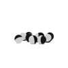Delphin THE END ZIG RIG black and white / 10pcs 15mm