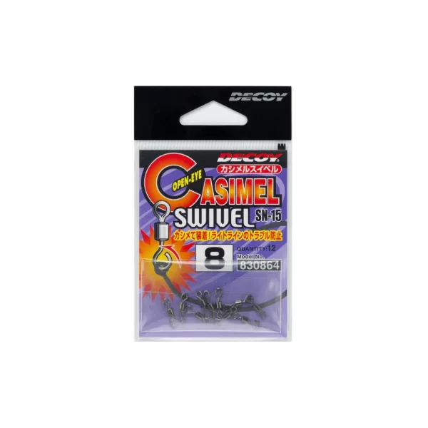 Decoy SN-15 Casimel Swivel 8 Swivel 12pcs
