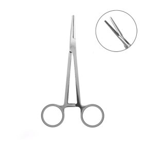 Delphin Straight forceps Delphin 17.5cm