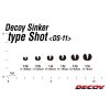 Decoy DS-11 Sinker Type Shot 0.9gr Split Shot Lead 9pcs