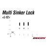 Decoy L-12 Multi Sinker Lock L Stopper 18pcs