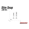 Decoy SN-16 Slim Snap 1 8lb Clip 6pcs