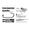 Decoy Jig11S Strong Wire Silver #6 Eyed Barbed Single Jig Hook 9pcs
