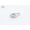 Decoy R-51 Front Ring #4 60lb Split Ring 8pcs