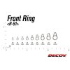 Decoy R-51 Front Ring #7 150lb Split Ring 7pcs