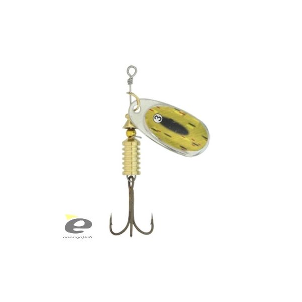 Kamasaki Falcon Round Black-eye on Gold Base 1 - 4gr