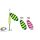 Kamasaki Parrot Rotating Black-Yellow Wavy 3 - 8gr