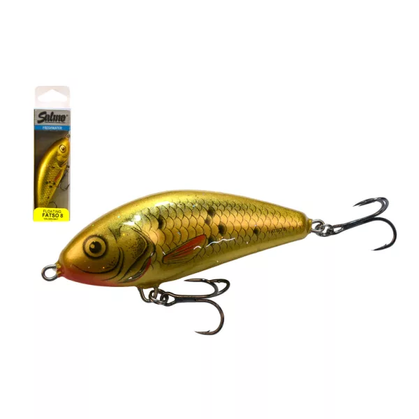 Salmo Fatso GBA 8cm 21gr Floating Wobbler