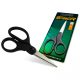 Nevis Braided Cord Cutting Scissors Silver-black