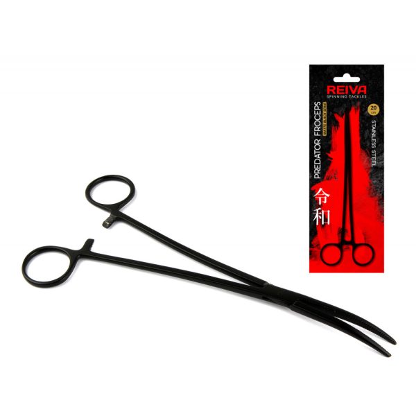 Reiva hook removal tweezers 18cm black