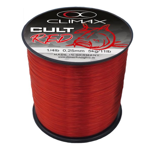 Climax Cult Carp Red Mono 300m 0,40mm Monofil Main Line