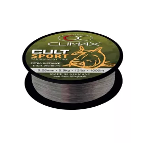   Climax Cult Carp Sport Mono Grey 1000m 0.20mm Monofil Mainline