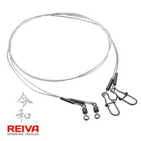 Reiva 0.30mm 40cm Fluorocarbon Leader 2pcs