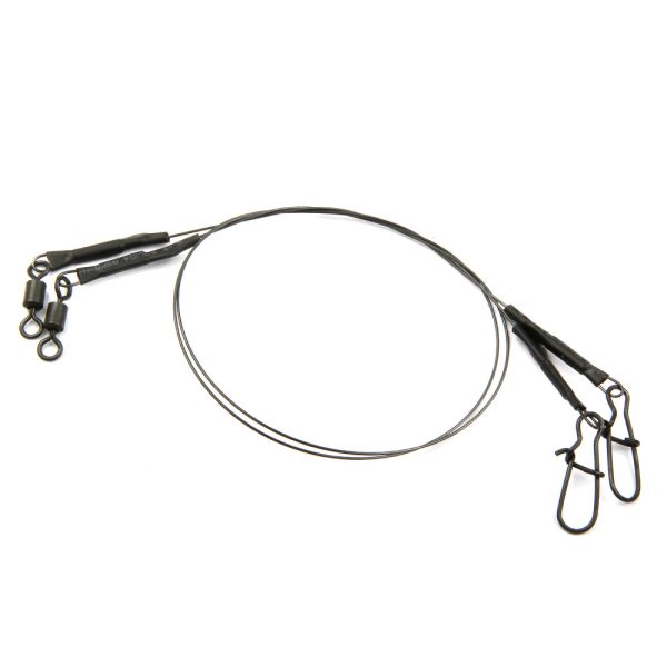 Titanium Robber leader 2/pack 23cm/0.50mm