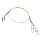 Premium tungsten leader 1x19 2/cs 25cm/0.40mm Predator leader