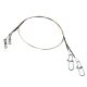 Premium tungsten leader 1x19 2/cs 20cm/0.30mm Predator leader