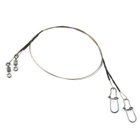 Premium tungsten leader 1x7 2pcs 25cm/0.45mm Predator leader